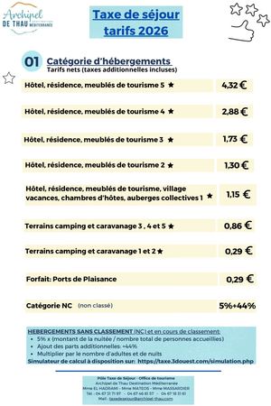 Taxe De Sejour 2026