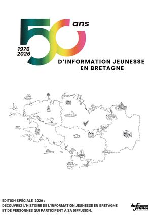 Magazine 50 ans d'information jeunesse en Bretagne