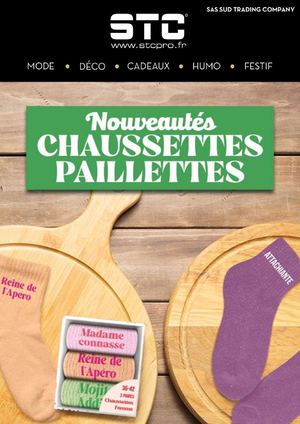 STC - 2026 - Semaine 23#1 - Nouveautés : Chaussettes Paillettes