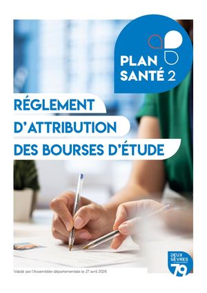 Plan Santé 2 - Règlement D'attribution Des Bourses D'étud