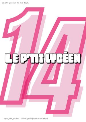 Le P'tit Lycéen n°14