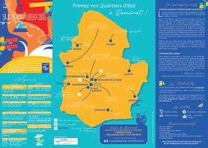 Dépliant Quartiers d'été - 2026
