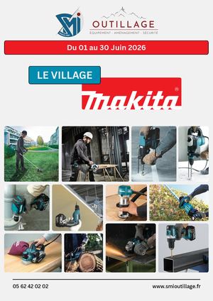 Catalogue Village Makita