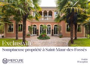 Exclusivité - Propriété à vendre à Saint-Maur-des-Fossés