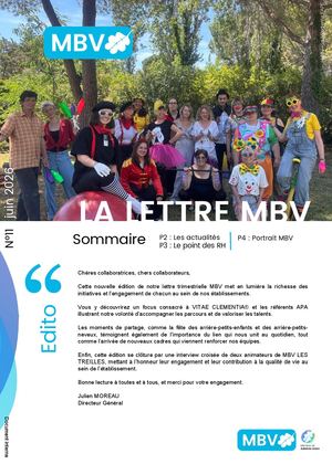 La Lettre Mbv Numero 11 Juin 2026