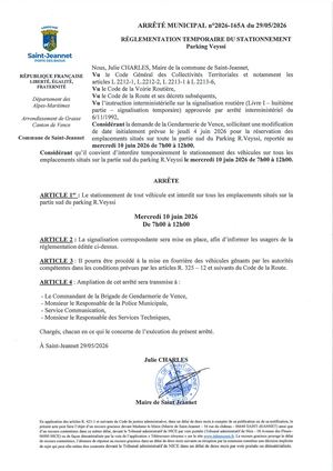 Am N°2026 165a Stat Parking Veyssi Gendarmerie Modificatif