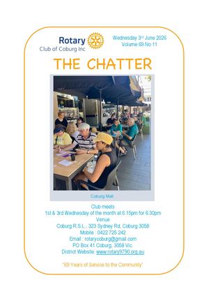 The Chatter Vol 69 No 11 (02/06/2026)