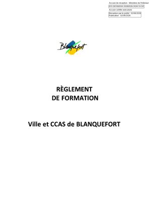2026 33 Pj 3 Règlement Formation Annexe
