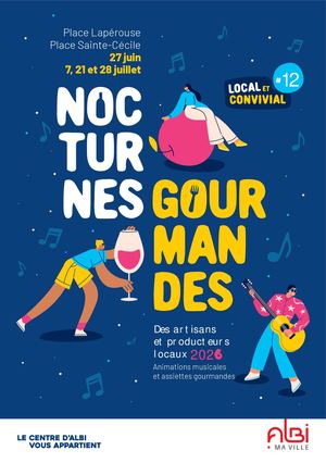 Programmation Nocturnes Gourmandes 2026