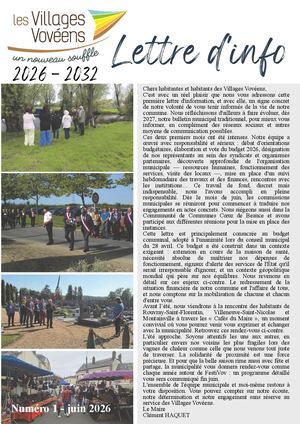 Titre Stylisé « Lettre D'info » 3