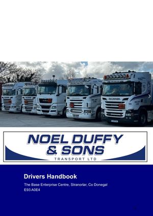 Noel Duffy Drivers Manual Pre Approval