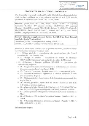Pv 17 Avril 2026