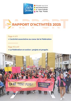 Rapport d'activité 2025