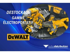 DESTOCKAGE DEWALT LOGISTEO