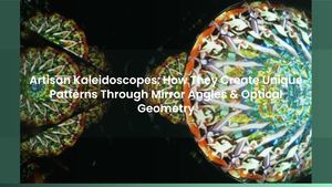 Artisan Kaleidoscopes: How They Create Unique Patterns Through Mirror Angles & Optical Geometry