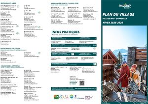 Plan Village Hiver Vaujany