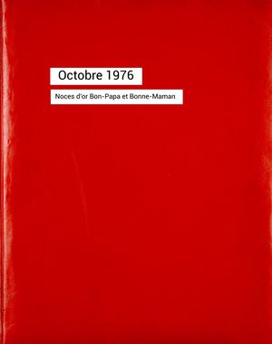 Album Oct 76 Noces D'or Eyrans