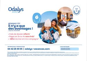 Odalys Réservez Tôt Hiver 2027 Fv 15 10 26