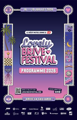 Programme Lovely Brive Festival 2026