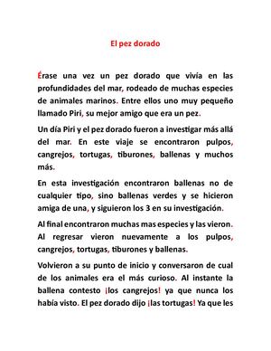 El Pez Dorado