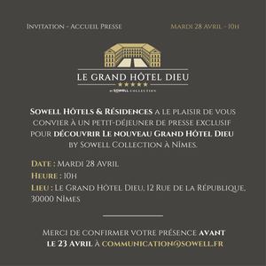 Invitation Presse Ghd