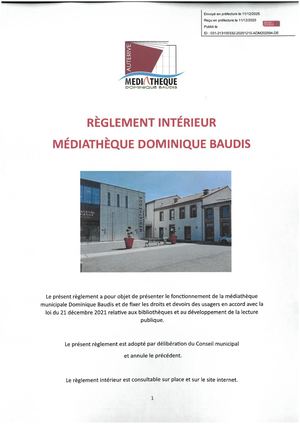Règlement Intérieur
