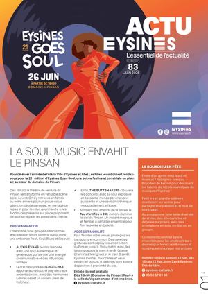Actu'Eysines 83 Juin 2026