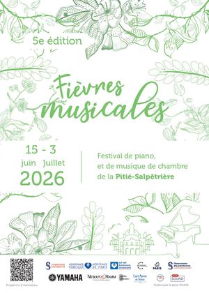 Affiche Fièvres musicales 2026