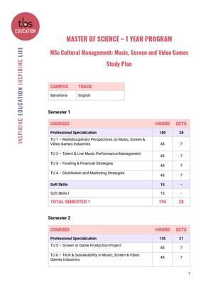 BCN_MSCCM_Study Plan_ENG