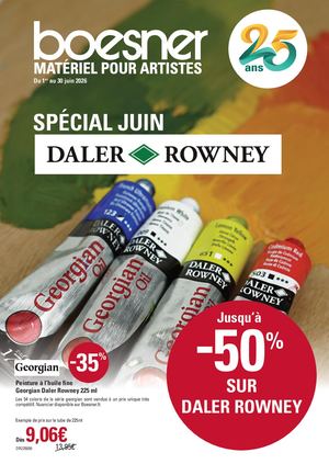 Spe Daler Rowney Juin 2026