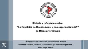 La República De Buenos Aires Una Experiencia Feliz