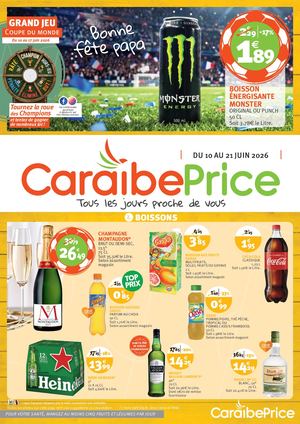 CARAIBE PRICE - Catalogue « Fête Des Pères + Coupe du Monde de FOOTBALL » - 4P - S24-S25