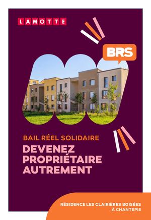 BRS - Les Clairières Boisées à Chantepie - Programme immobilier neuf BRS - Lamotte