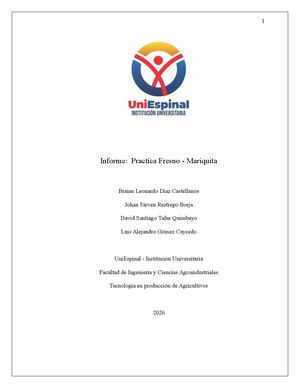 Informe Practica Fresno Mariquita