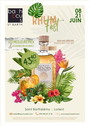bacchus St Barth Rhum Fest 2026