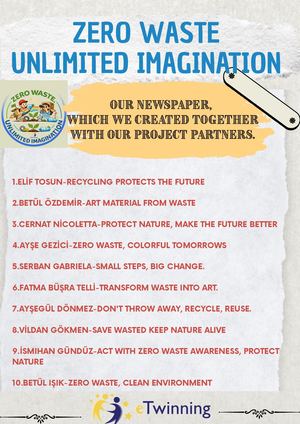 ZERO WASTE UNLIMITED IMAGINATION