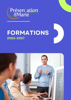 LIVRET FORMATION PRÉSENTATION DE MARIE