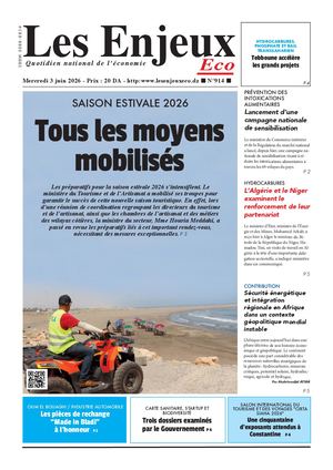 LES ENJEUX ECO N°914