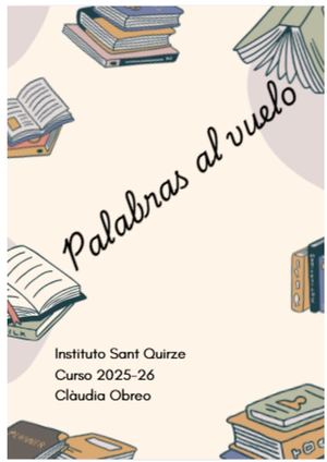 Palabras Al Vuelo Libro Digital Clàudia Obreo