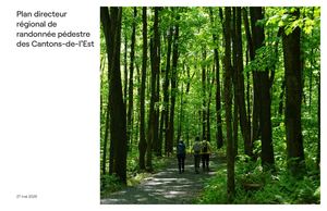 Plan directeur régional de randonnée pédestre des Cantons-de-l’Est