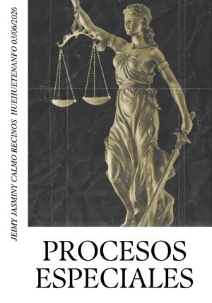 Revista Procesos Especiales