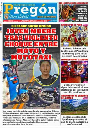 2026 06 02 Diario Pregon Apu