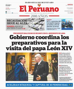 2026 06 02 Diario El Peruano