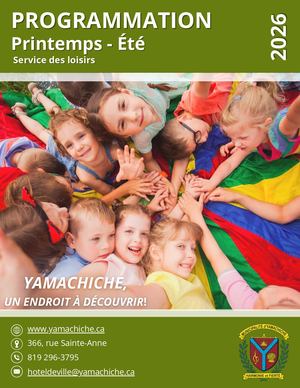 Programmation Été 2026 - Yamachiche