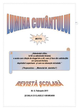 Revista Nr.9 - Lumina Cuvantului