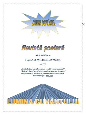 Revista Nr 8 - Lumina Cuvantului