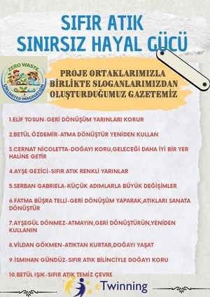 SIFIR ATIK SINIRSIZ HAYAL GÜCÜ