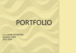 Portfolio BIM Lizzy NGOIE MUNIEMBA