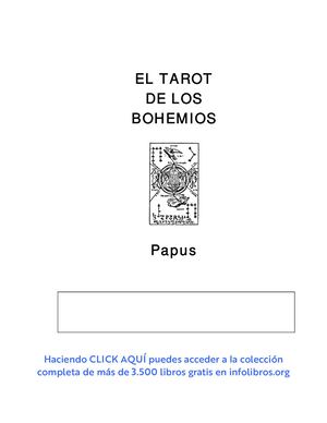 1 El Tarot De Los Bohemios Autor Papus