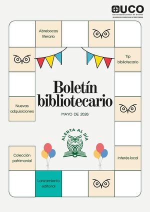Boletín De Novedades Biblioteca UCO (05/2026)